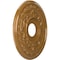 Ekena Millwork Baltimore PVC Medallion (Canopies up to 6 1/2"), 16"OD x 3 1/2"ID x 1"P, Metallic Vintage Gold CMP16BADVG - alternate 5